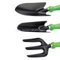 3 PCS Green Carbon Steel Gardening Hand Tool Set gardening tools and equipment garden supplies tools